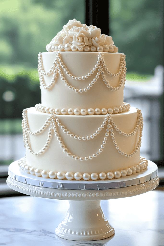 Vintage Wedding Cake
